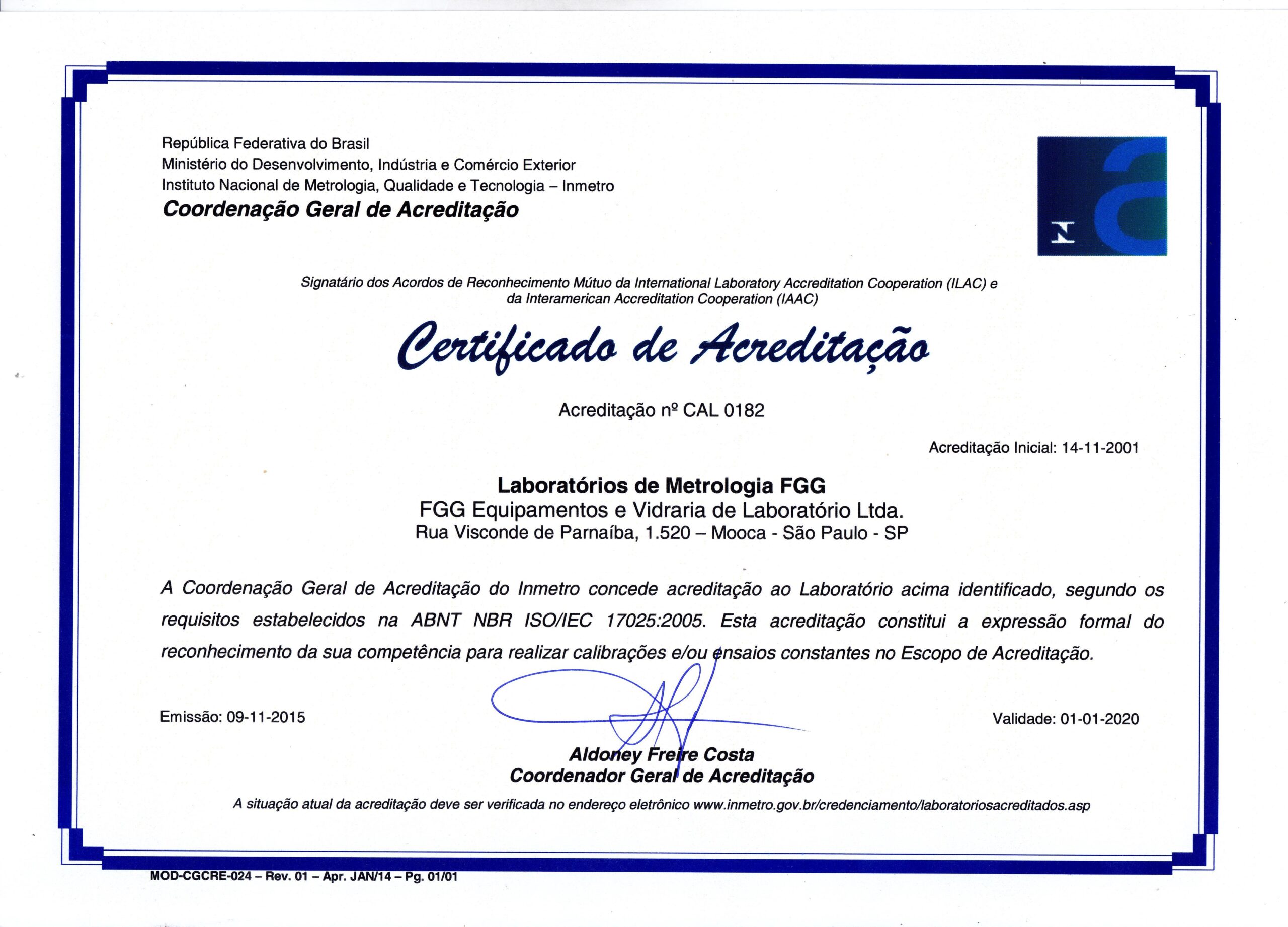 certificado